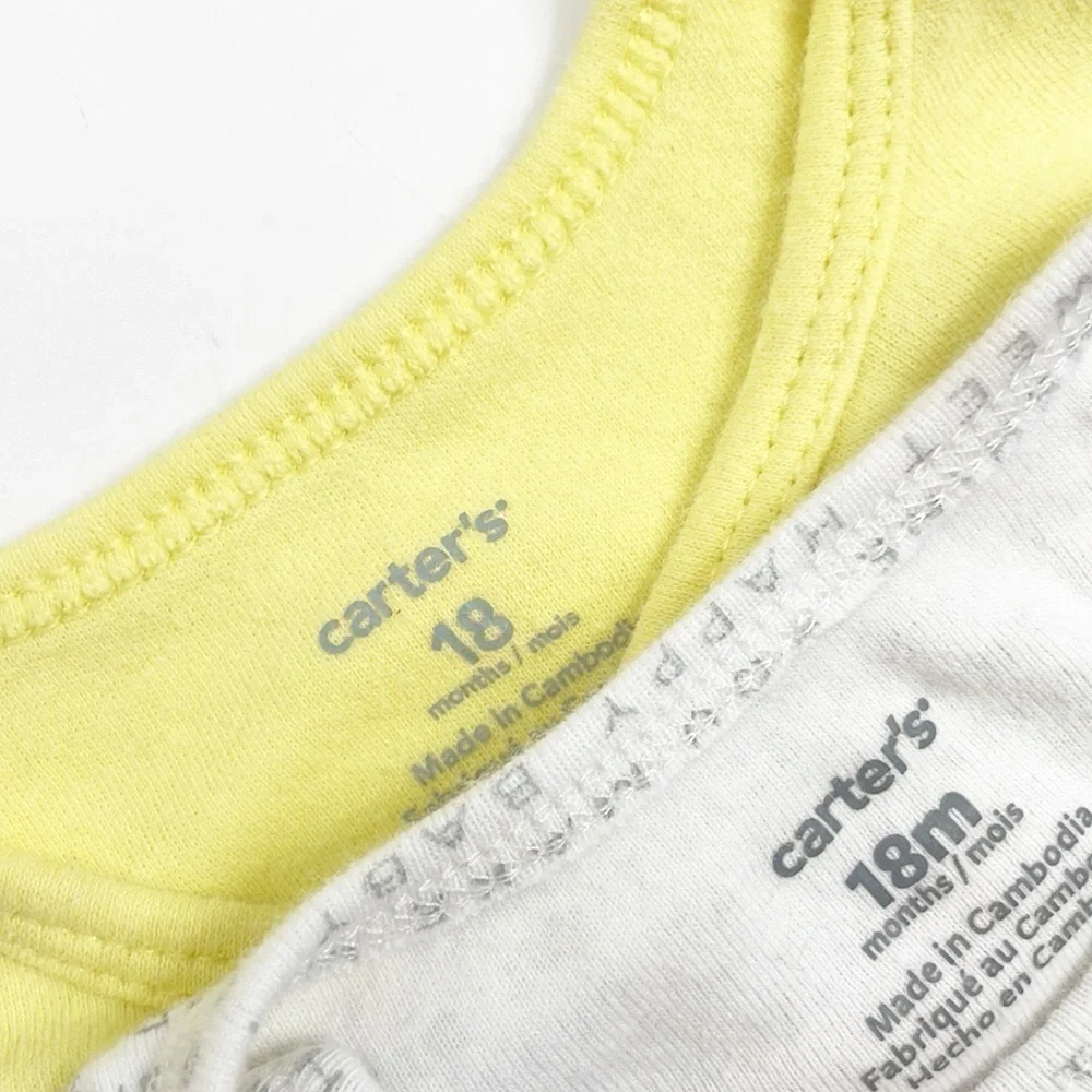 Carter’s baby girls bodysuits